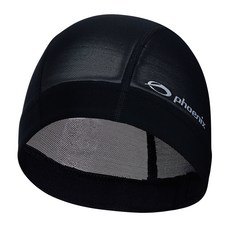 Phoenix 網眼泳帽 黑色, 黑色的, 1個