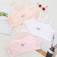 IBboom 女童 Peach Mellow 網眼學生內衣 第1階段 3件組 Y01