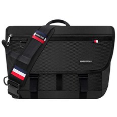 MARCO POLO 防水網眼郵差包 MP4007, 黑色的