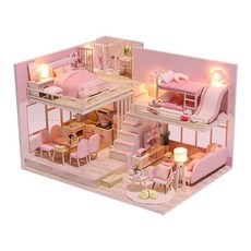 KkomiDEAL DIY 袖珍屋 2020-46 甜蜜之心 + 製作工具, 混合色, 1個