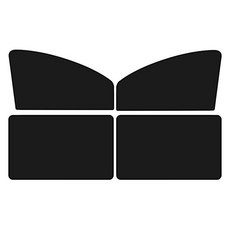 Arico 車用磁吸式遮光遮陽簾 4件組, 1組