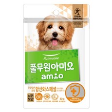 풀무원아미오 강아지 건강담은 트릿, 면역/항산화, 80g, 1개