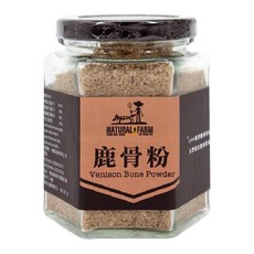 NATURAL FARM 自然牧場 紐西蘭天然零食, 鹿骨粉, 100g, 1罐