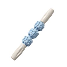 Quardi 瑜珈按摩棒 3球, 1個, 天空藍象牙白