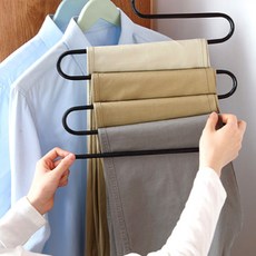 Lalamiz S型褲架 B04, 5個, 黑色