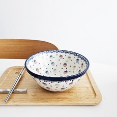 Ceramika Artystyczna 波蘭陶器 大麵碗 泡麵碗 冷麵碗 1449, 混合色, 1個