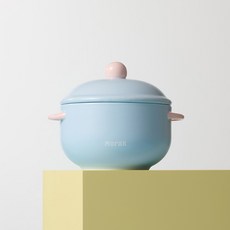 MAISON OBJET 尹陶瓷 Morak 圓形蒸鍋 天空藍, 1個, 16.5cm