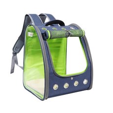 透明寵物外出手提包, 兩色螢光綠