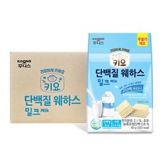키요 단백질 웨하스 밀크 12p, 밀크맛, 1개