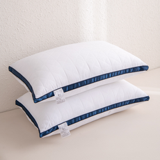 Damsoon 深度睡眠枕墊型睡眠枕 900g, 2個, 象牙白