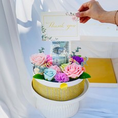 Lovely Farm 華麗春日 反轉零用錢蛋糕 + 5款反轉卡片套組, 粉紅混色