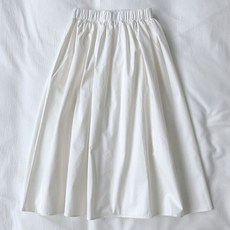 Goodif 女款A字鬆緊腰圍半身裙