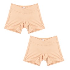 IUNIQUE 素色簡約孕婦四角內褲組 2入