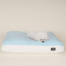 CHOCOPET house 冰涼鬆餅寵物墊 適用於小型犬, 藍色, 1個