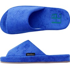Labellaco Ravelaco Tay 模壓鞋跟室內拖鞋, 藍色, 1雙