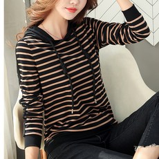 어썸풀 여성용 릴리프 후드 티 A24FT081203