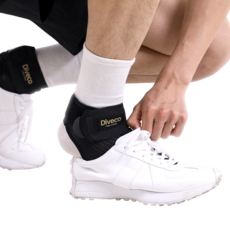 Diveco 韓國製造護腳踝, 黑色, 1個