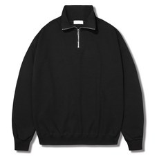 ILLUSO 男女通用柔軟特厚棉半拉鍊Anorak套頭衫