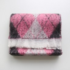 바비수 키프린 아가일체크 머플러