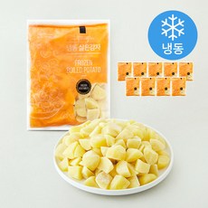 삶은 감자 (냉동), 10개, 1kg