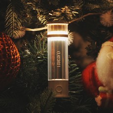 크레모아 칸델라 LED 충전식 휴대용 램프, 1개, 라이트그레이