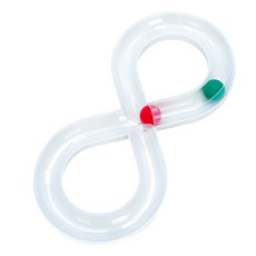 Wave Ball 貓咪自動玩具, 白色, 1個