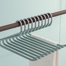 李氏商店 智能褲裙衣架, 10入, 綠色