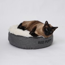REDPUPPY 寵物 Pampra 坐墊, 深灰色, 1個