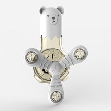 Lanboer 小熊風車貓咪零食玩具 FREE, 灰色, 1個