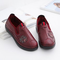 갓슈 여성용 세라플라워 방한슬립온