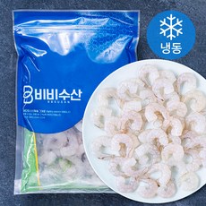 오션스글로벌 비비수산 흰다리 생새우살 2개입 (냉동), 400g(소소, 71/90), 1봉