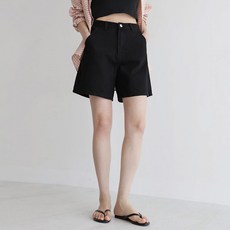 andstyle 女款開衩設計四分丹寧短褲 264560