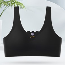 페이토 편안한 꽃자수 임산부 브라