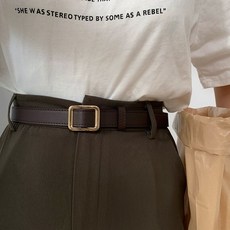 온업 여성용 데일리 캐주얼 벨트 CB01