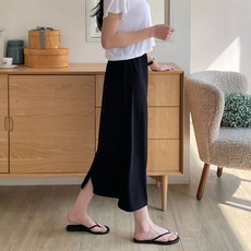 todayandlook 夏季涼爽H字型鬆緊帶長裙
