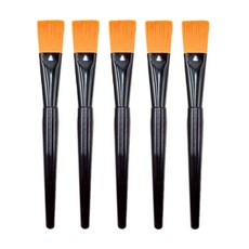 daily friends 面膜刷 5入, 黑色的, 1套