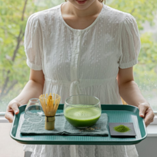 MINIMO 韓國製高強度彩色託盤, 雪伍德綠, 1個