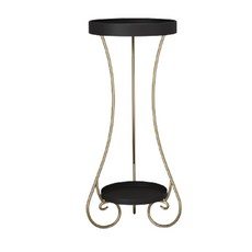 室內裝飾花盆架 托盤架 大型 YT_RA1402, 黑金色, 2層