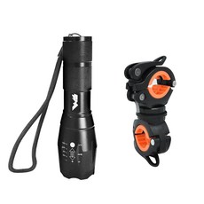 위드 LED 자전거 라이트 거치대 포함, 1개