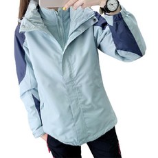 女士雙色戶外防風外套 KR 194