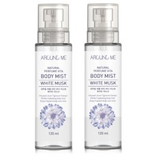 AROUND ME Natural Perfume Vita身體噴霧 白麝香, 2個, 120ml