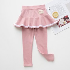 woojooi 女童運動風裙式內搭褲