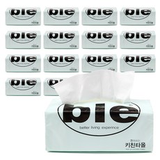 BetterLivingExperience 抽取式3層廚房紙巾 L號, 100張, 15包