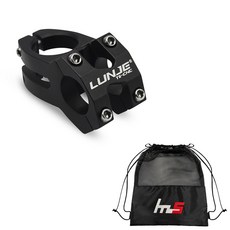 나야스타일 자전거 스템 25.4 x 35 mm + 전용 파우치 세트 CYYP-78-2PU, 블랙(스템), 1세트