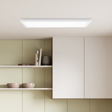 WONHA DS Eco Seed 直下式 吸頂式 平板燈 側光式 640X180 LED25W 無閃爍, 白色 + 白光