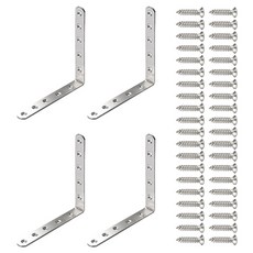 O-ON L型支架 4入 + 螺絲 40入組合, 1套