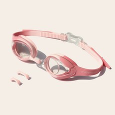 마더웍스 아동용 컬러링 스윔 고글, 핑크, 1개