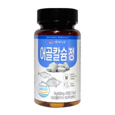 百歲食品 魚骨鈣片 600mg, 1罐, 90顆