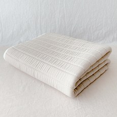 Ma lolotte 莫代爾棉絎縫涼感墊, 米色, 1入