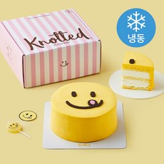노티드 시그니처 스마일 케이크 (냉동), 300g, 1개
